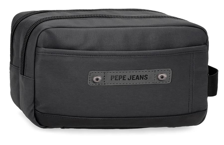 Neseser sa dve pregrade HEATFIELD Pepe Jeans | crna | poliester
