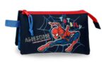 Pernica sa 3 pregrade TOTALLY AWESOME Spiderman | teget | poliester