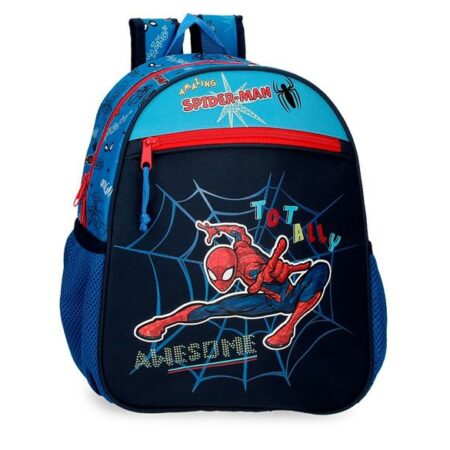 Ranac 33 cm TOTALLY AWESOME Spiderman | teget | poliester