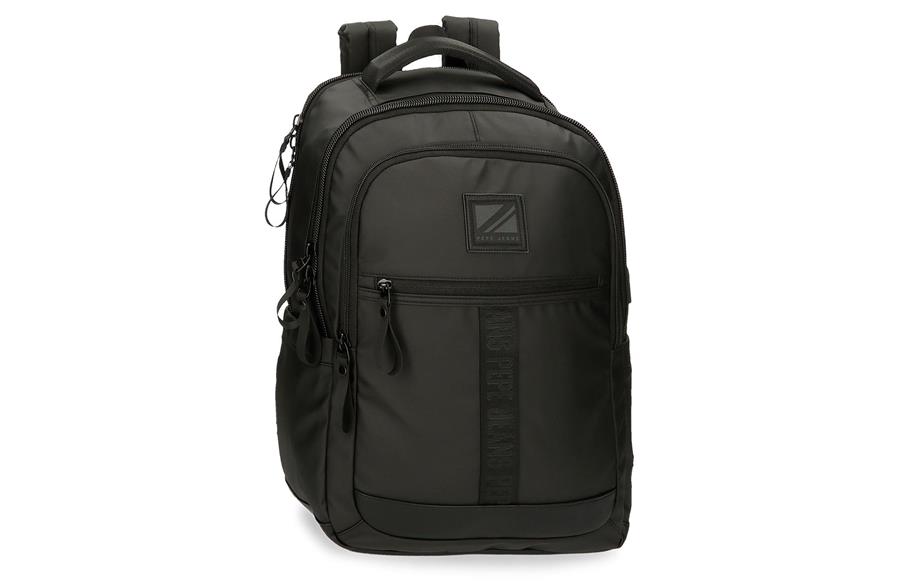 Ranac za laptop HOXTON Pepe Jeans | crna | sintetika - eko koža