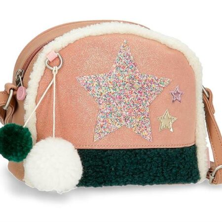 ENSO Shine stars torba na rame | powder pink | eko koža | 20
