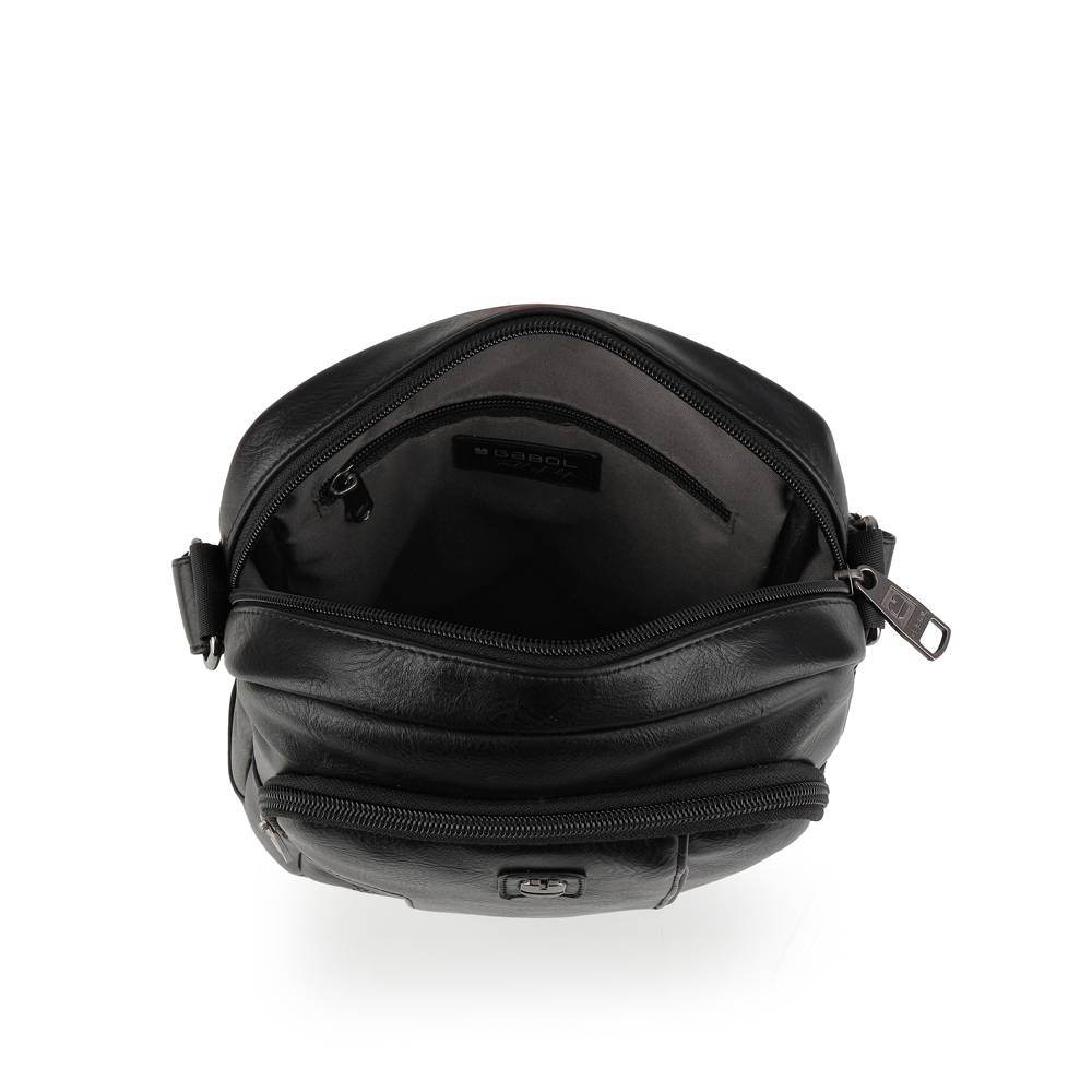 Gabol BRAN M1 muška torbica | crna | 20x25x8cm-5 | PackUP Gabol BRAN M1 muška torbica | crna | 20x25x8cm-5