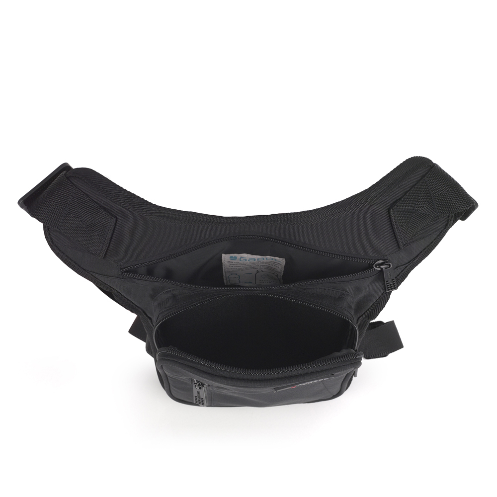 Gabol Crony torbica za nošenje oko noge | crna | 33x32x1cm-4 | PackUP Gabol Crony torbica za nošenje oko noge | crna | 33x32x1cm-4