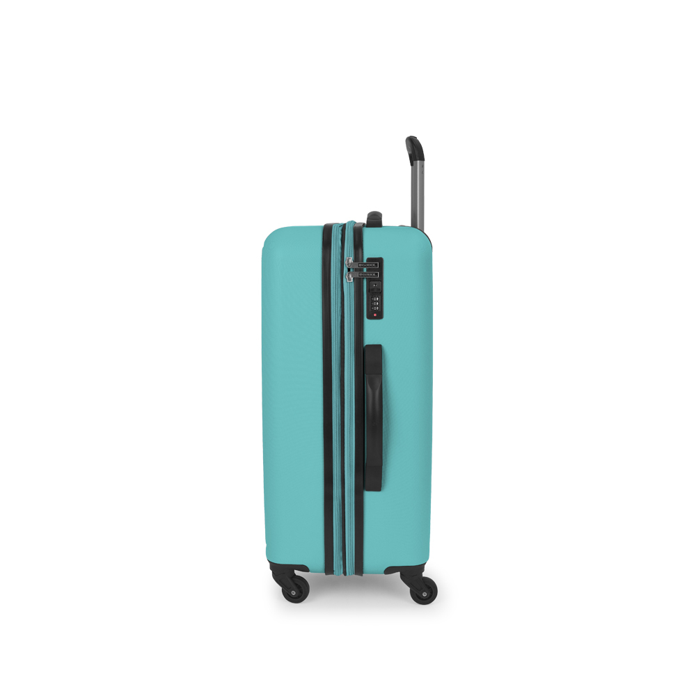 Gabol FUTURE srednji kofer | tirkizni | proširivi | ABS-2 | PackUP Gabol FUTURE srednji kofer | tirkizni | proširivi | ABS-2