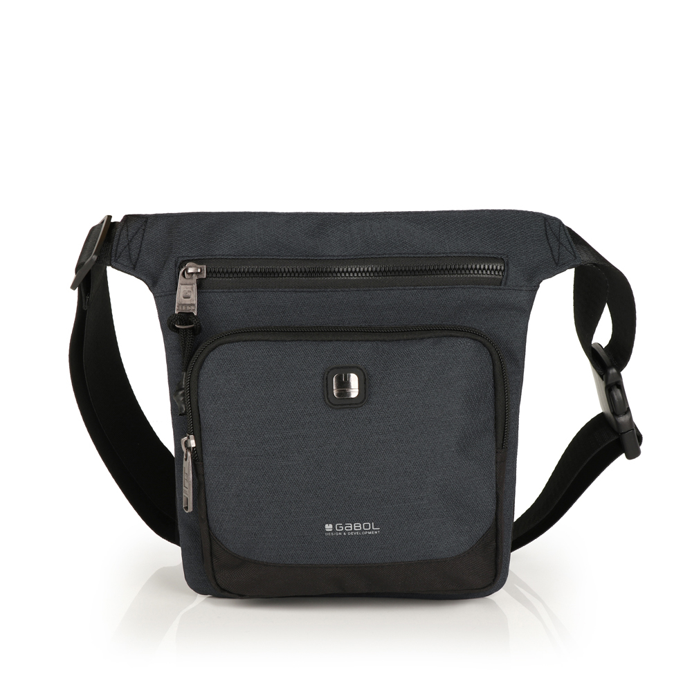 Gabol MILO torbica oko struka | siva | 20x24x3cm-2 | PackUP Gabol MILO torbica oko struka | siva | 20x24x3cm-2