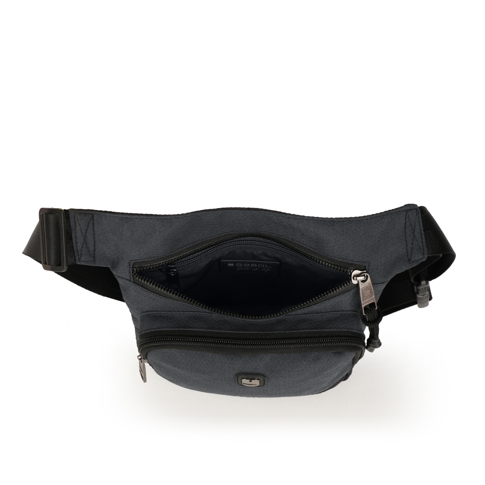 Gabol MILO torbica oko struka | siva | 20x24x3cm-5 | PackUP Gabol MILO torbica oko struka | siva | 20x24x3cm-5