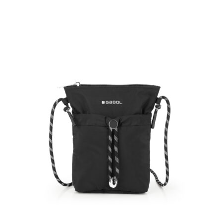 Gabol UMA Eco mini ženska torba | crna | 12x19x4cm-2