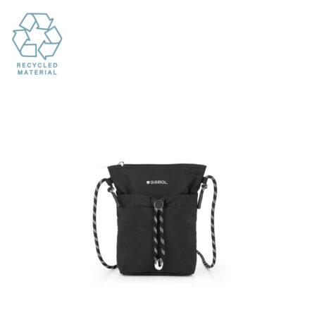 Gabol UMA Eco mini ženska torba | crna | 12x19x4cm-1