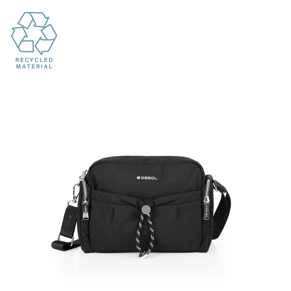 Gabol UMA Eco ženska torba | crna | 21x16x7cm-1