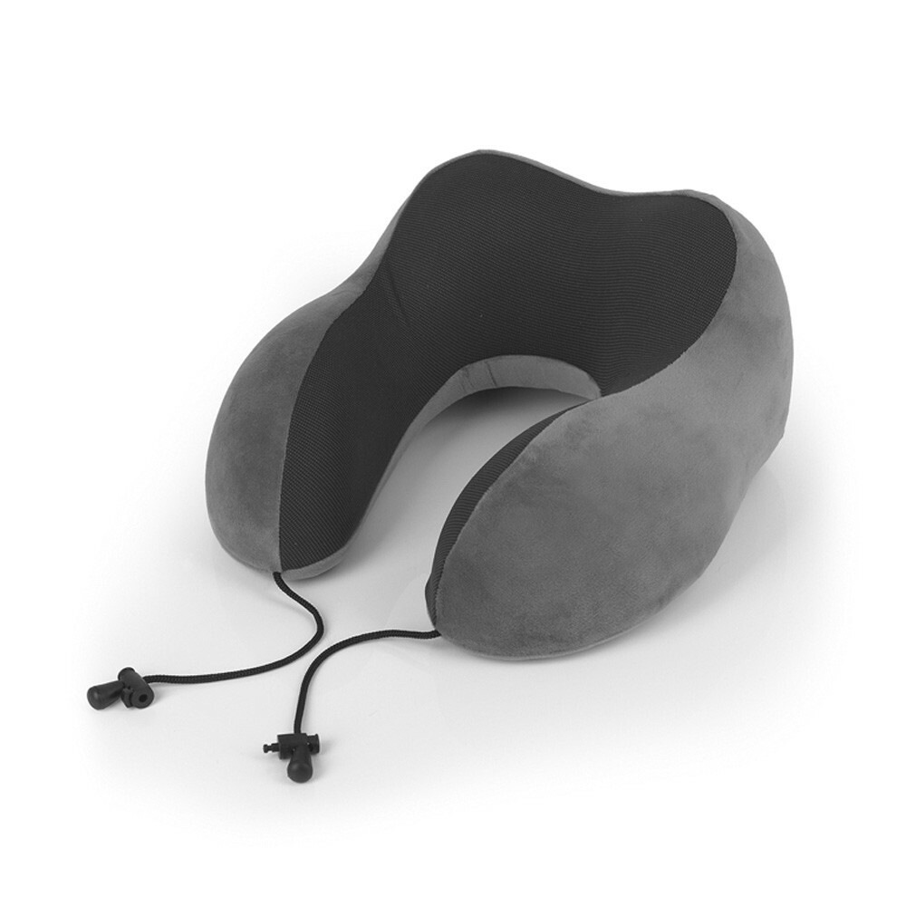 Gabol putni jastuk sa memorijskom penom | sivi-1