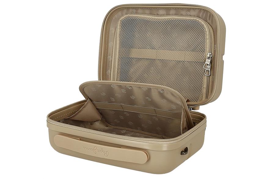 Pepe-Jeans-Accent-neseser-champagne-5 | PackUP champagne-3