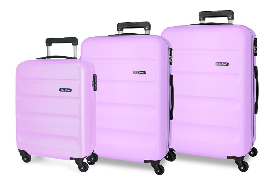 Roll Road FLEX set kofera 3/1 | sky blue | ABS