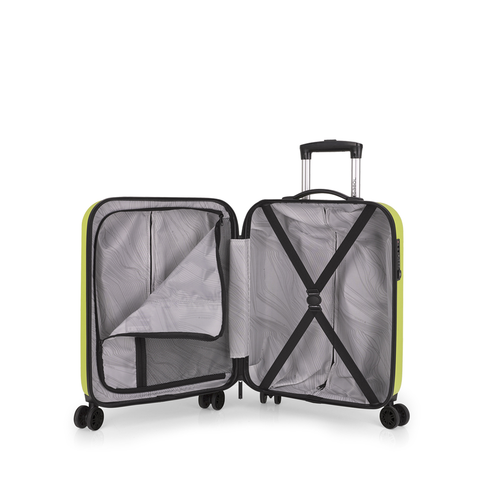 14_kofer-mali-kabinski-prosirivi-39x55x21-25-cm-abs-357-425l-28-kg-paradise-xp-pistaci-zelena-gabol | PackUP Ručni kabinski kofer (proširivi) Paradise XP zeleni 39x55x21/25cm ABS