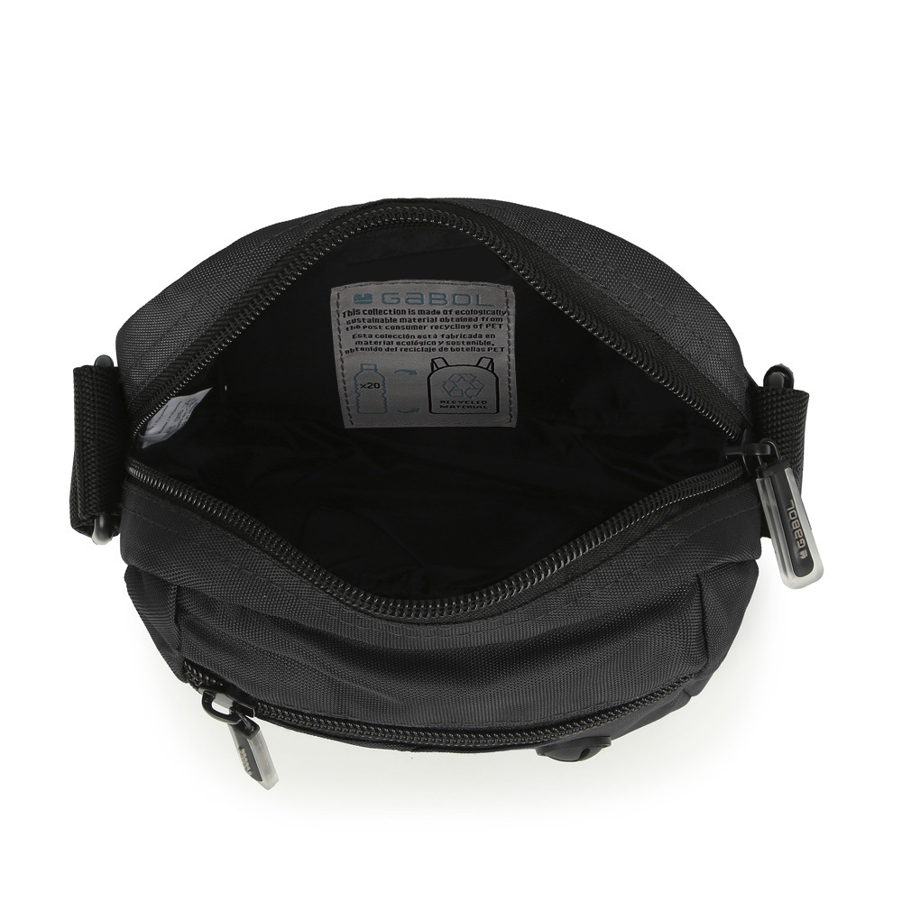3_torbica-na-rame-muska-17x20x7-cm-twist-eco-crna-gabol | PackUP Torbica na rame muška 17x20x7 cm Twist ECO crna Gabol
