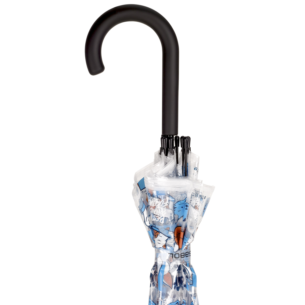 4_kisobran-decji-transparent-windproof-56-cm-8-rebara-friends-gabol | PackUP Kišobran dečji transparent windproof 56 cm/8 rebara Friends Gabol