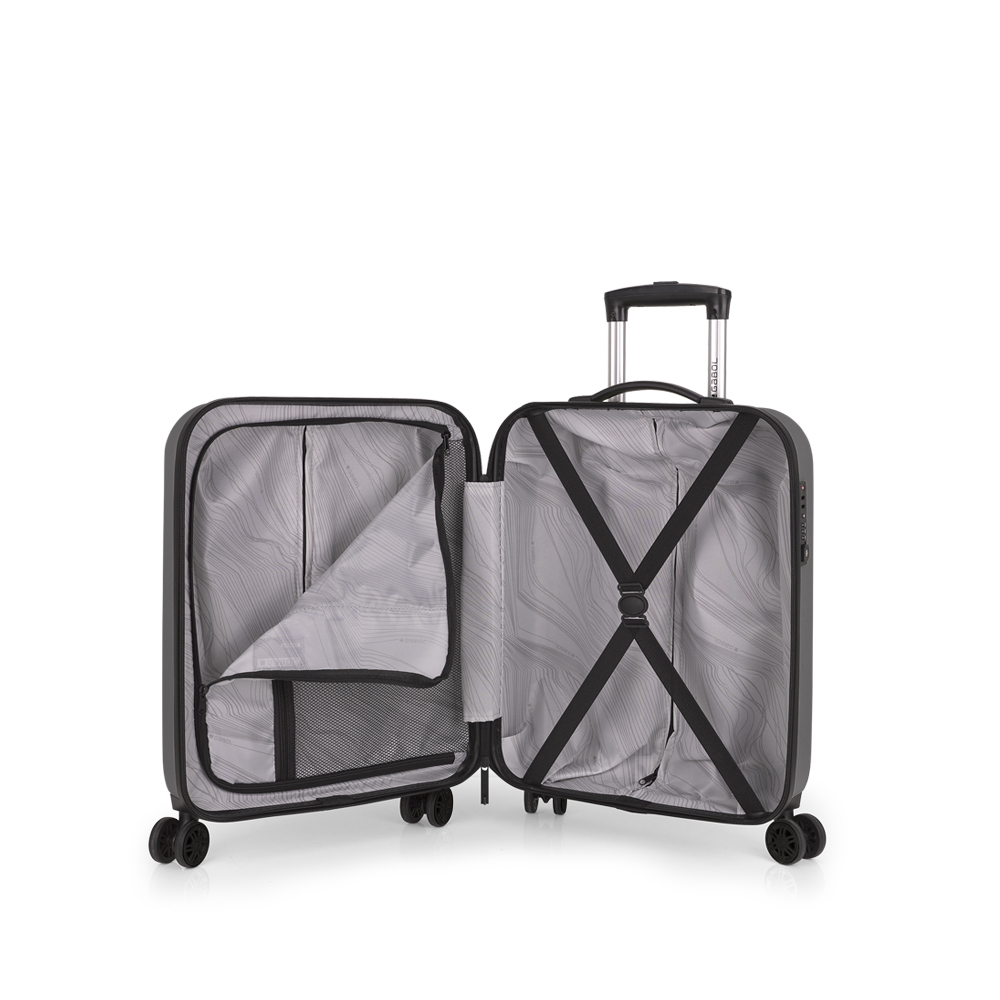 4_kofer-mali-kabinski-prosirivi-39x55x21-25-cm-abs-357-425l-28-kg-paradise-xp-siva-gabol | PackUP Ručni kabinski kofer (proširivi) Paradise XP sivi 39x55x21/25cm ABS