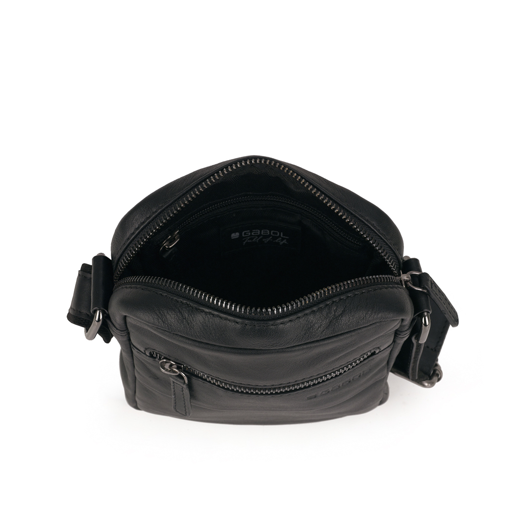 4_torbica-na-rame-muska-kozna-15x18x5-cm-indo-crna-gabol | PackUP Torbica na rame muška kožna 15x18x5 cm Indo crna Gabol