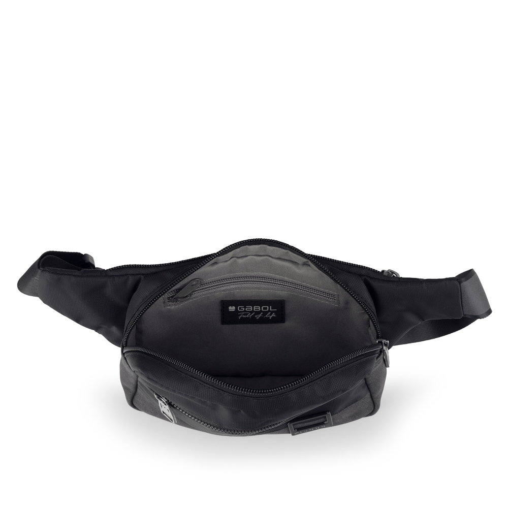 4_torbica-za-struk-31x13x4-cm-stone-crna-gabol | PackUP Torbica za struk 31x13x4 cm Stone crna Gabol