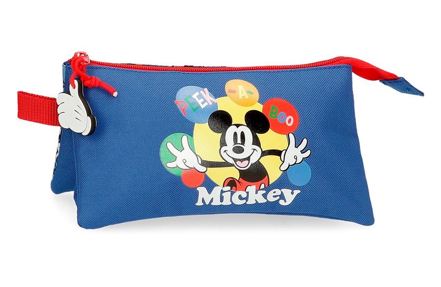 Mickey-Mouse-Peek-a-boo-pernica-sa-3-pregrade-plava | PackUP Mickey Mouse Peek a boo pernica sa 3 pregrade