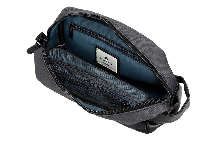 Neseser-GREYS-Pepe-Jeans-crna-sintetika-eko-koza-3 | PackUP