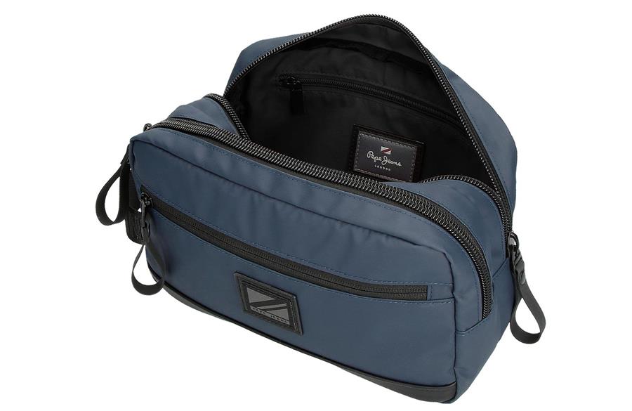 Neseser-sa-dve-pregrade-HOXTON-Pepe-Jeans-teget-sintetika-eko-koza-4 | PackUP