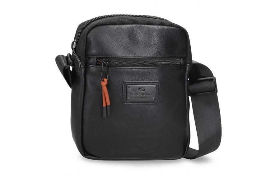 PEPE-JEANS-Egham-muska-torbica-crna-17x22x6cm | PackUP PEPE JEANS Egham muška torbica