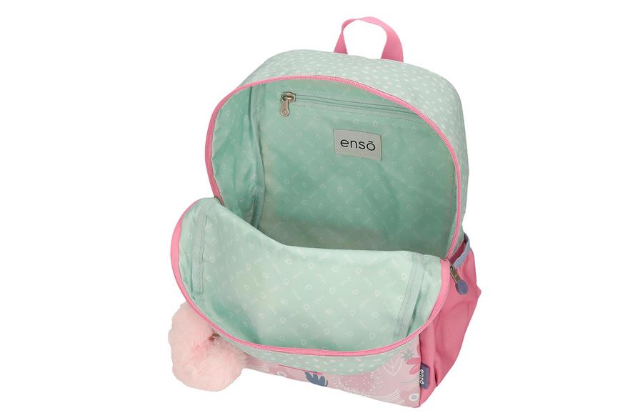 Ranac-32-cm-LOVE-ICE-CREAM-Enso-pink-poliester-3 | PackUP