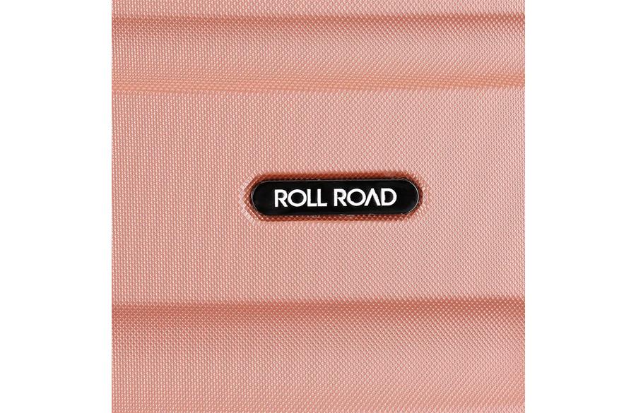 Roll-Road-FLEX-mini-kofer-40x30x20-powder-pink-low-cost-ABS-6 | PackUP low cost