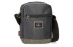 Torbica-srednja-HARRY-Pepe-Jeans-siva-poliester-eko-koza | PackUP Torbica (srednja) HARRY Pepe Jeans