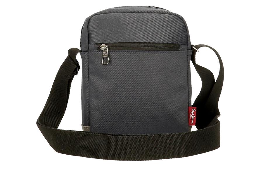 Torbica-srednja-HARRY-Pepe-Jeans-siva-poliester-eko-koza-2 | PackUP poliester-eko koža-1