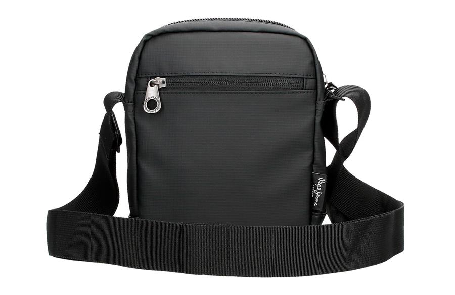 Torbica-srednja-STRAPS-Pepe-Jeans-crna-poliester-eko-koza-2 | PackUP poliester-eko koža-1