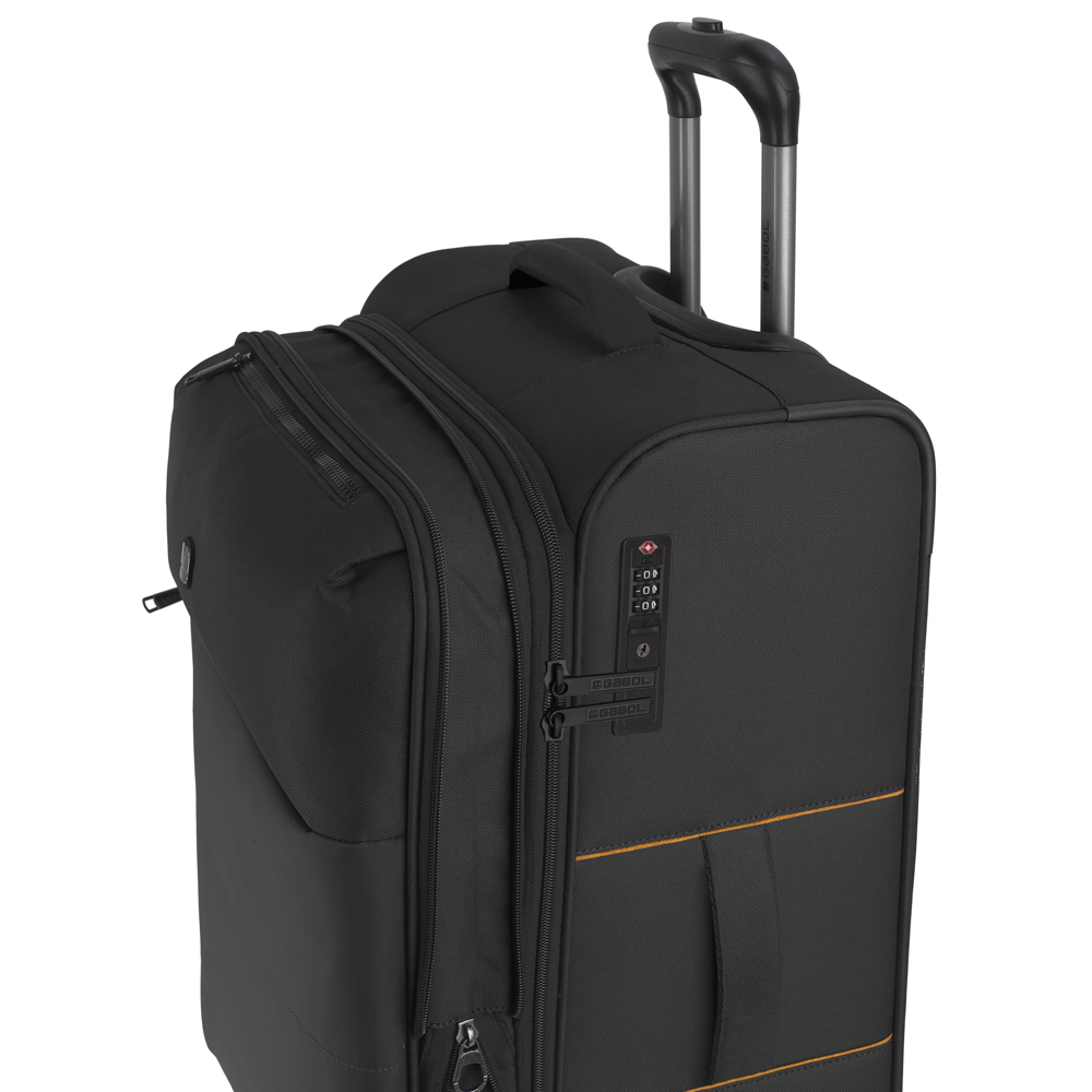 kofer-mali-kabinski-395x55x21-cm-polyester-385l-23-kg-florida-crna-gabol | PackUP