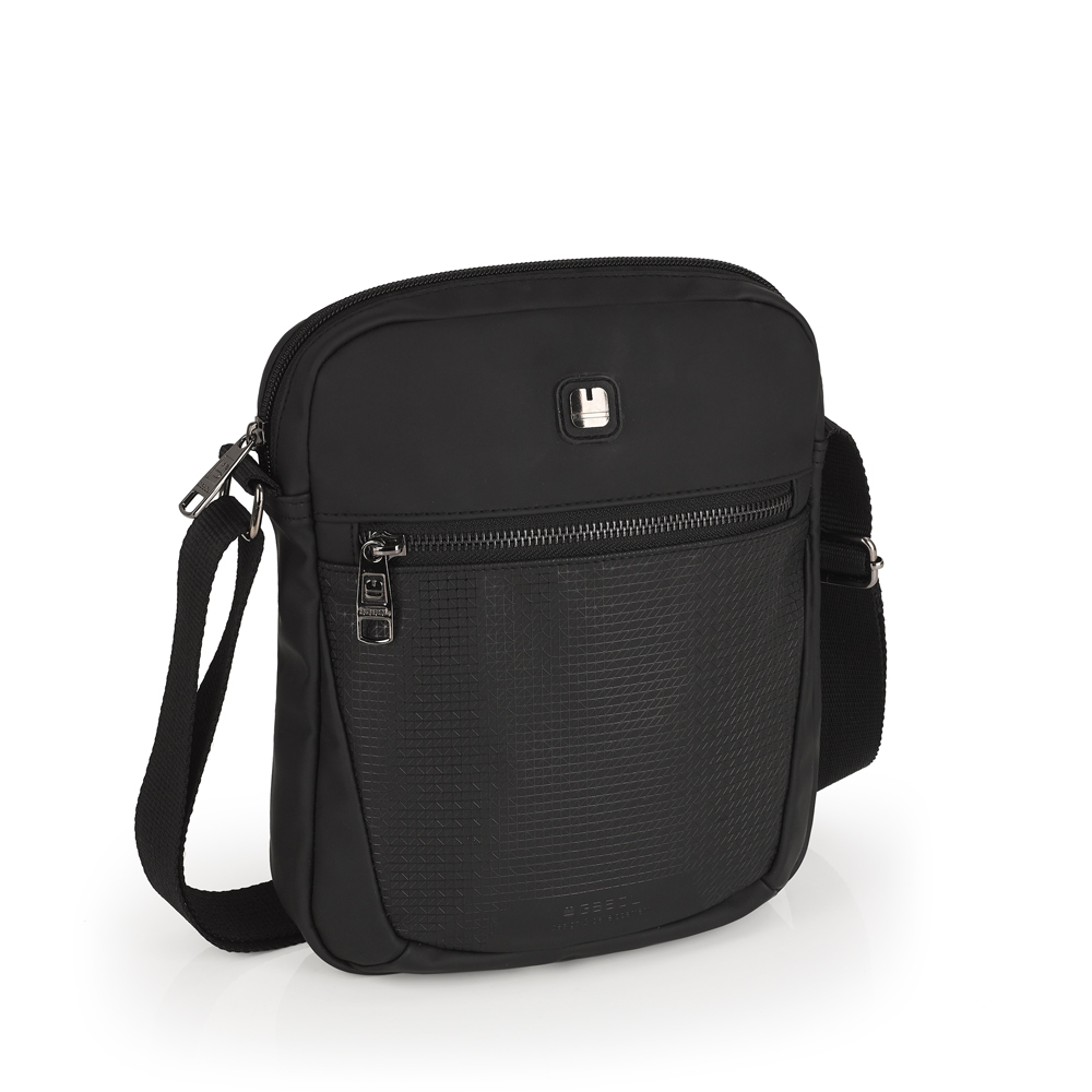 torba-na-rame-muska-20x25x7-cm-devon-crna-gabol | PackUP Torba na rame muška 20x25x7 cm Devon crna Gabol