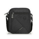 torbica-na-rame-muska-17x20x7-cm-twist-eco-crna-gabol | PackUP Torbica na rame muška 17x20x7 cm Twist ECO crna Gabol