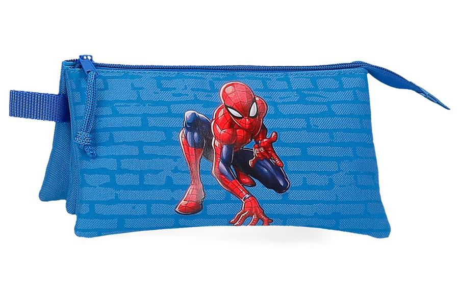 ATTACK pernica Spiderman | plava | poliester