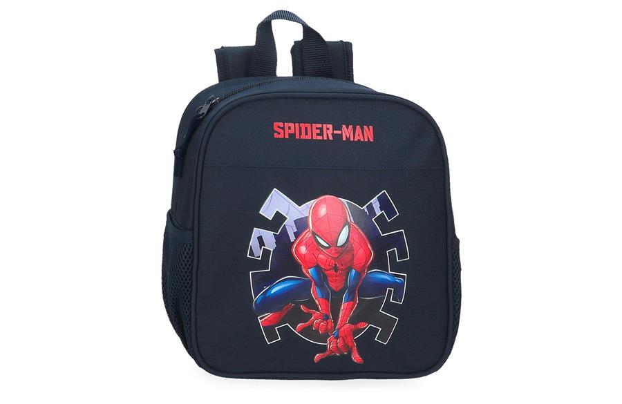 ATTACK ranac Spiderman | crna | poliester