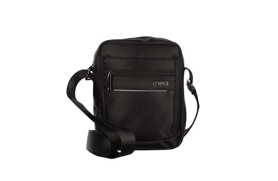 BUSINESS CITY muška torbica 17x22x7 Enova | crna | poliester