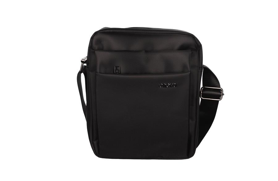 BUSINESS muška torbica 22x27x8 Enova | crna | poliester | PackUP BUSINESS muška torbica 22x27x8 Enova | crna | poliester