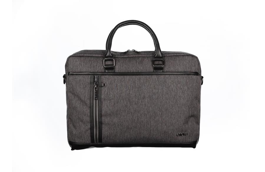BUSINESS torba za laptop Enova | siva | eko koža