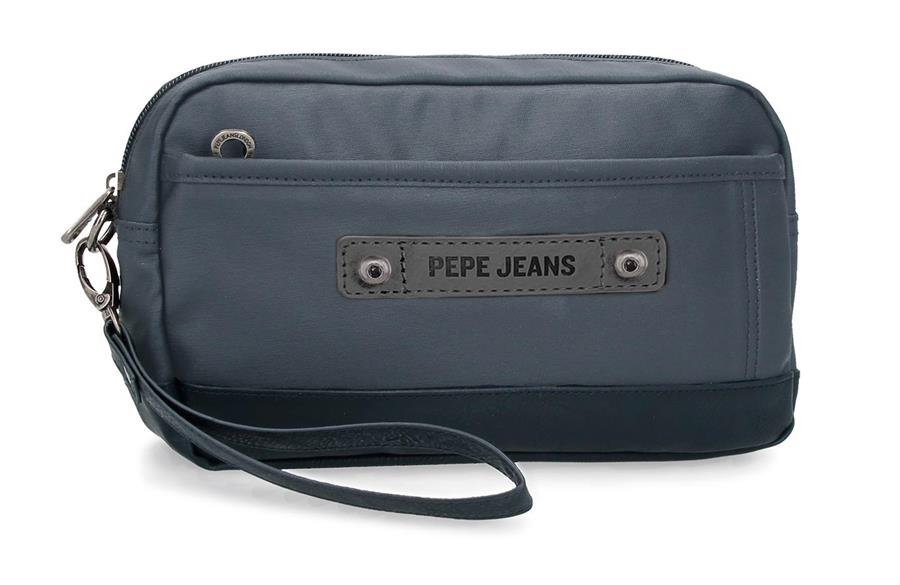 HEATFIELD muška torbica oko ruke Pepe Jeans | teget | poliester | PackUP HEATFIELD muška torbica oko ruke Pepe Jeans | teget | poliester