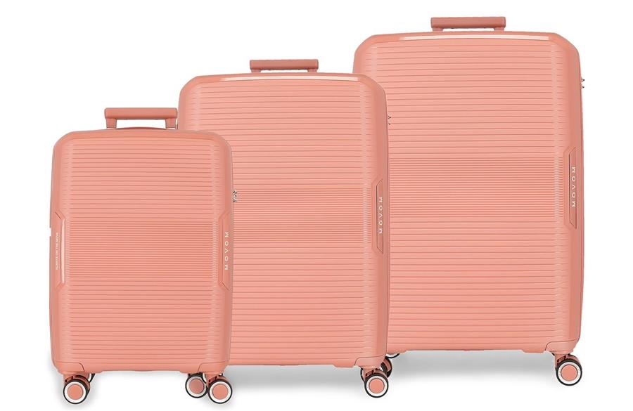 INARI set kofera 3/1 Movom | koralna | PP (polipropilen)