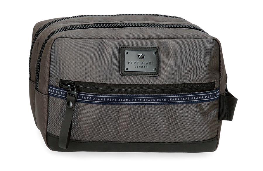 IRON neseser Pepe Jeans | siva | eko koža