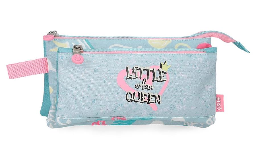 LITTLE URBAN QUEEN 2 pernica Enso | tirkizna | poliester