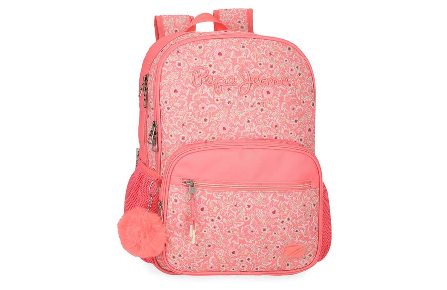 NAHID ranac 40 cm Pepe Jeans | pink | poliester