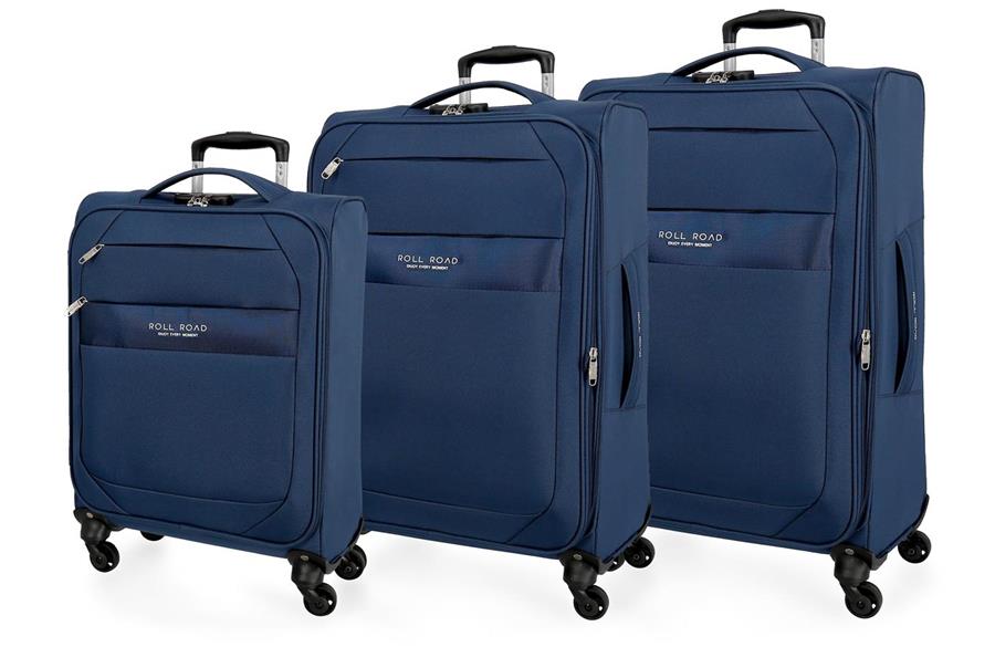 ROYCE set kofera 3/1 Roll Road | teget | poliester