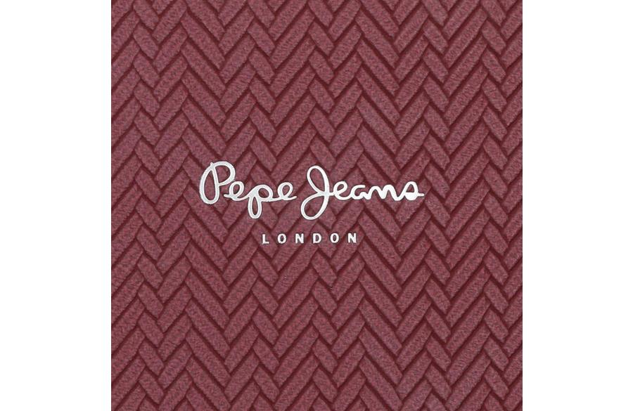 SPRING-neseser-Pepe-Jeans-bordo-eko-koza-6 | PackUP