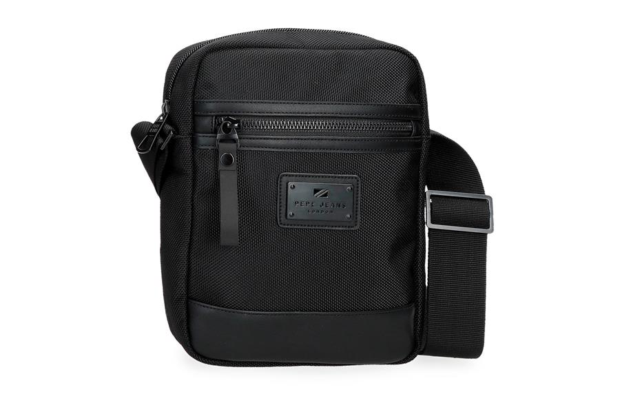 BLACKMORE Pepe Jeans muška torbica | crna | 17x22x6 | PackUP BLACKMORE Pepe Jeans muška torbica | crna | 17x22x6