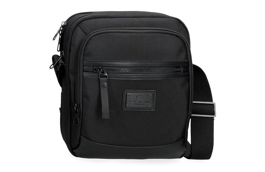 BLACKMORE Pepe Jeans muška torbica | crna | 22x27x8