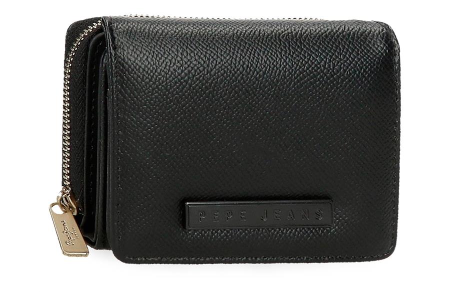ELIA Pepe Jeans novčanik | crna | 10x8x3