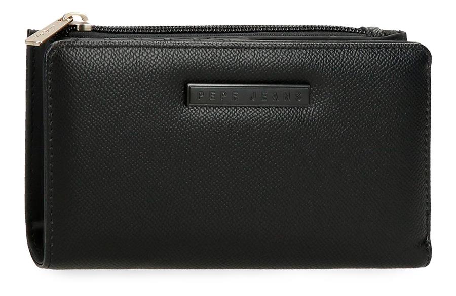 ELIA Pepe Jeans novčanik | crna | 17x10x2